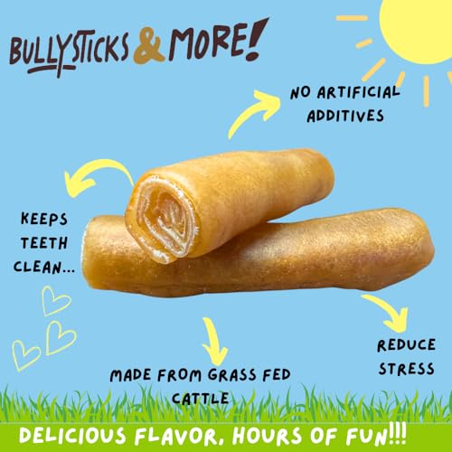6 Inch Beef Collagen Rolls for Dogs
