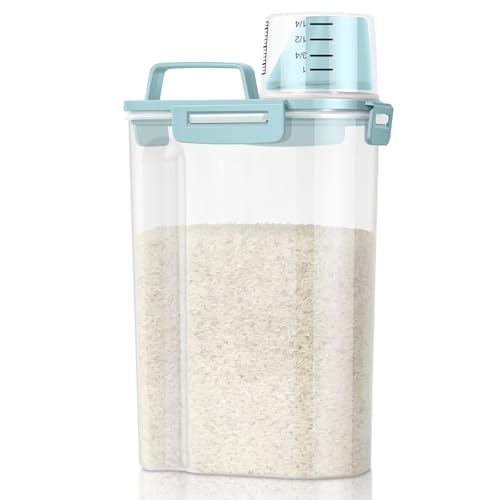 Rice Storage Container 3 (3Qt-Blue)