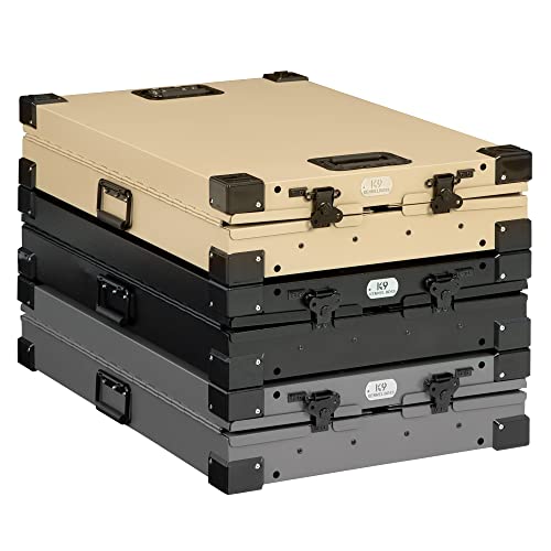 Heavy Duty Fully Collapsible Powder (Gray / 34.6"L x 25.2"W x 28.9"H)