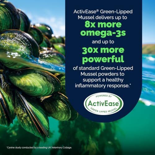 Adult Dog Hip & Joint Supplement Chews Green Lipped Mussel 150ct (150ct Chews)
