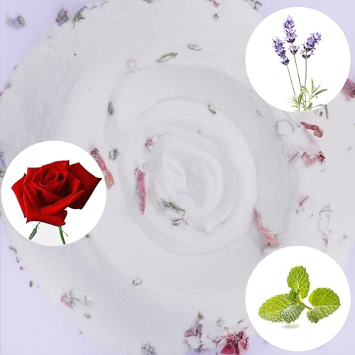 2.8lb Hamster Sand for Sand Bath (White-Flower / 2.8lb)