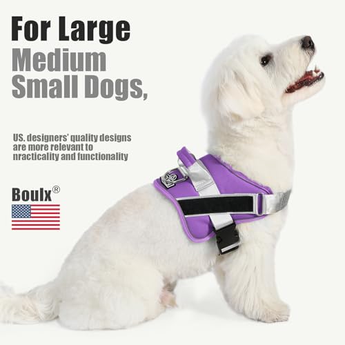 Dog Harness No (Small (Pack of 1) / Lavender)