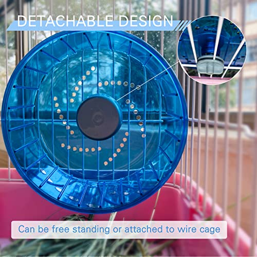 Hamster Exercise Wheel (8.3 Inch / Blue)