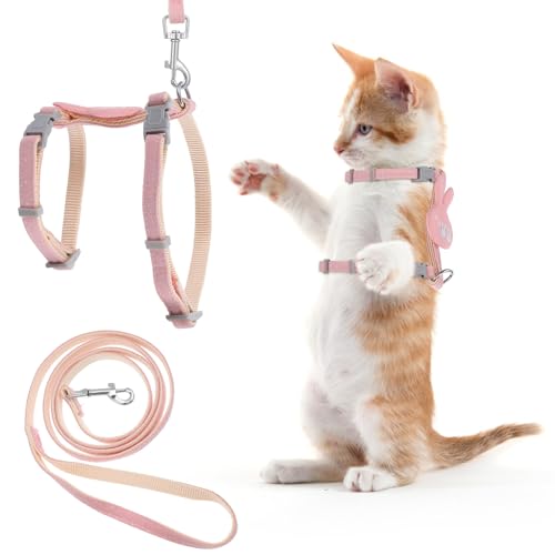 Cat Harness and Leash Set (Rabbit)