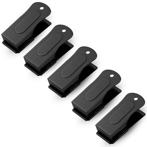 Metal Clickers for Dog Training (5 Pack / Black)
