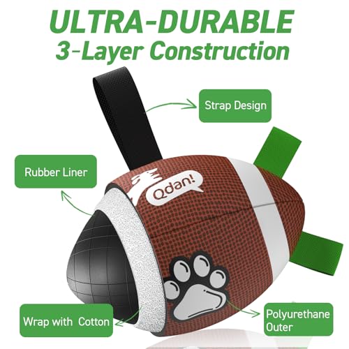Dog Toys Football (Football / 8 Inch)