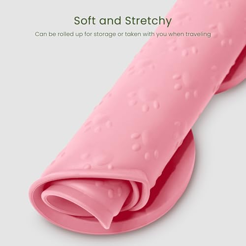 Dog Food Mat Anti (25.6" x 13" / Pink)
