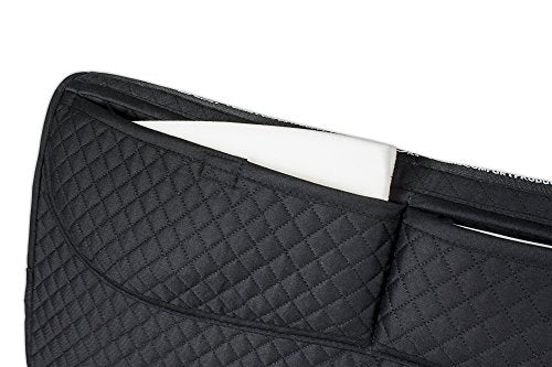 Thermoregulating Western Saddle Pad (Black)