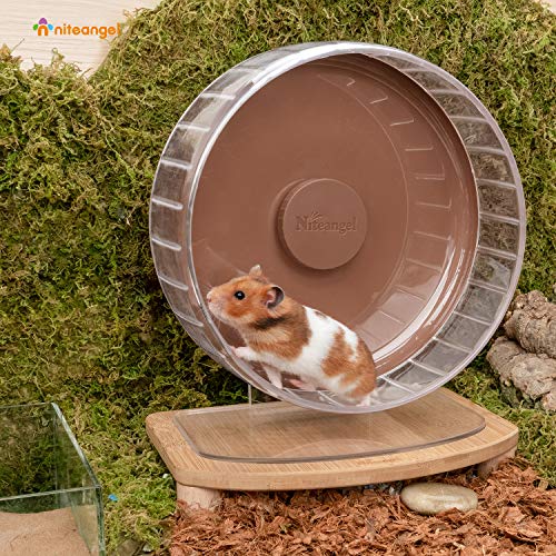 Super Silent Hamster Exercise Wheels (Medium / Brown)