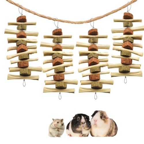 Rabbit Chew Toys for Teeth Hanging (【Sweet bamboo】)