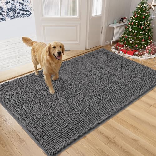 Dirt Trapping Door Mat (72"L x 36"W x 1.0"Th / Grey)