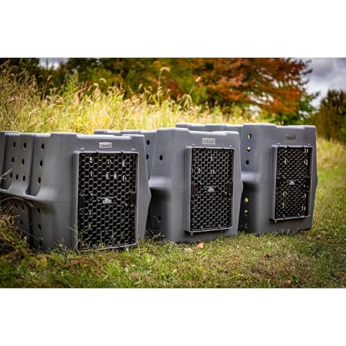 Dakota 283 Canine Rough and Tough Economy Dog Crate (X-Large / Dark Granite)