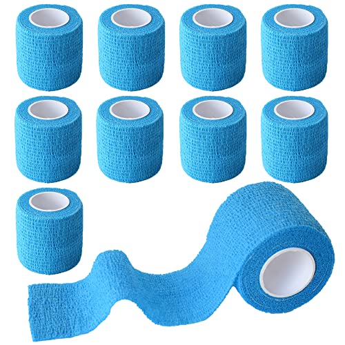 2 Inches Self Adhesive Bandage Wrap (2 Inch / Light Blue)