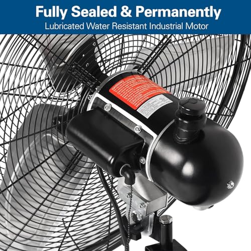 24 in. Outdoor Oscillating Wall Fan