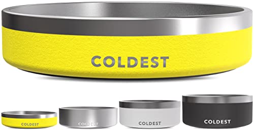 Coldest Dog Bowl (21 oz / Solar Yellow)
