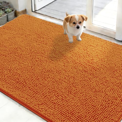 Dog Door Mat for Muddy Paws 48x30 (Clay / 48" X 30")