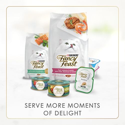 Purina Fancy Feast Senior 7 Year + Beef Feast Wet Cat Food (3 Ounce (Pack of 24))