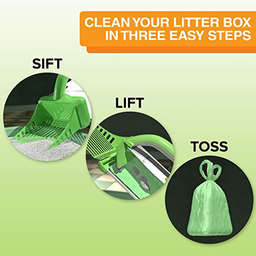 Neater Scooper Standard Cat Litter Scoop (Blue / Standard - 15 Bags)