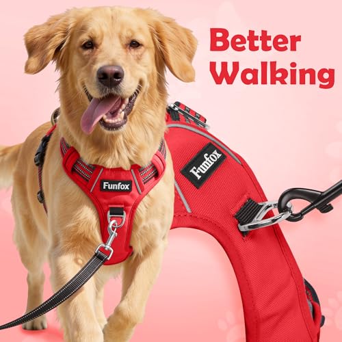 Dog Harness No Pull (Red / Small)