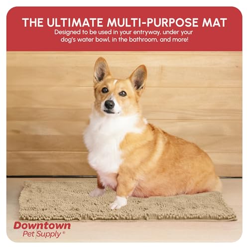 Dog Mud Mat 18" x 24" Oatmeal (18" x 24" / Oatmeal)