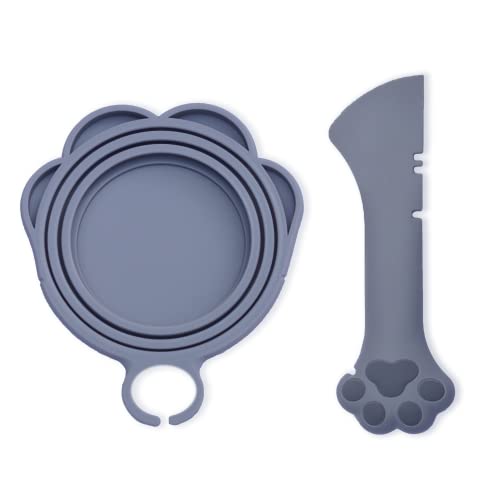 Cover for Pet Can Food (Gray)