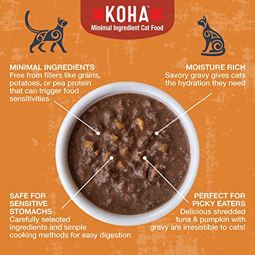 Poké Bowl Tuna & Pumpkin Entree in Gravy for Cats (3 Ounce (Pack of 12))