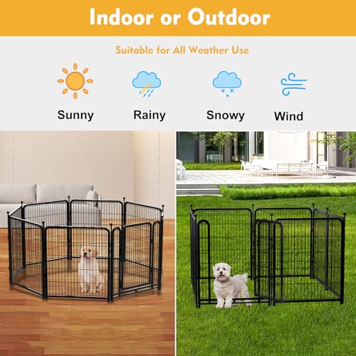 Tall Garden Fence