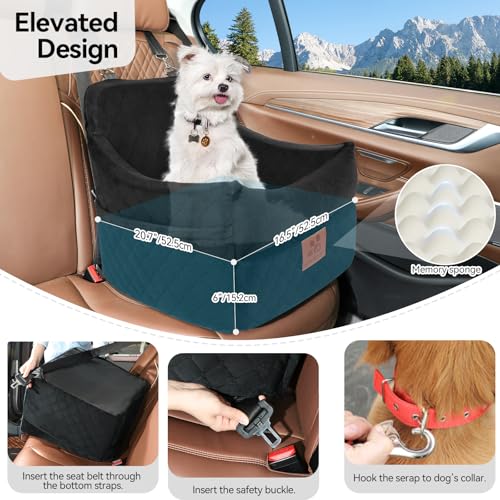 Dog Car Seat for Small (Black)