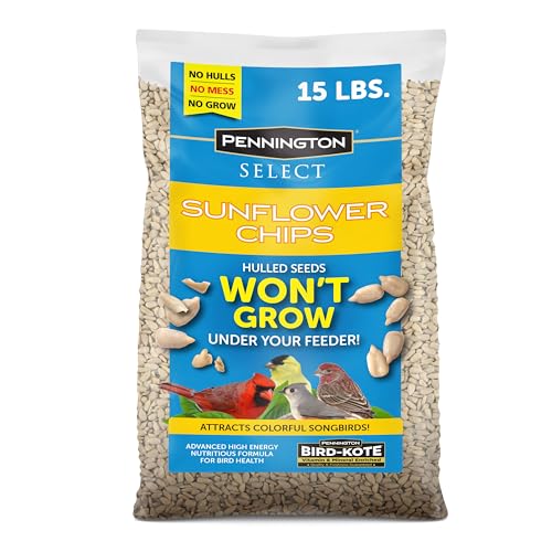 Select Sunflower Chips 15lb (15 Pound (Pack of 1))