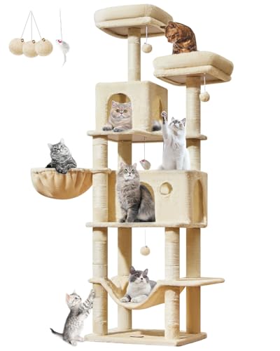 Large Cat Tree (73 inches / Beige)