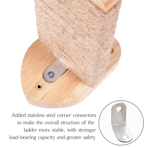 3pcs Cat Wall Steps (Standard / Wood)