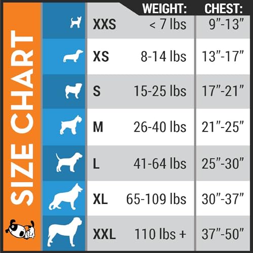 for Dogs Calming Anxiety Vest (Heather Grey / Medium)