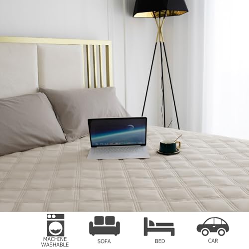 Waterproof Dog Bed Cover Pet Blanket with Anti (30x90 Inch (Pack of 1) / Khaki)