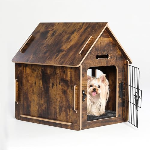 RYpetmia Indoor Dog House for Small Dogs & Cats