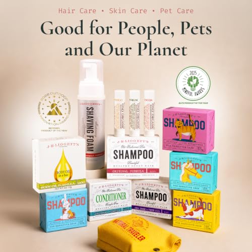 J.R.LIGGETT'S Dog Shampoo Bar for Dogs with Sensitive Skin 3.5 oz (3.05 oz)