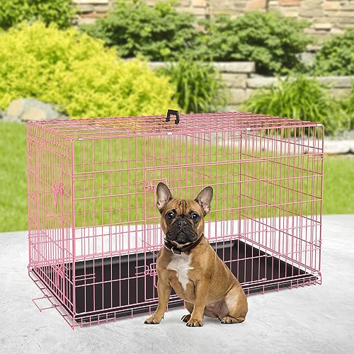 Dog Crate 30" (Pink)