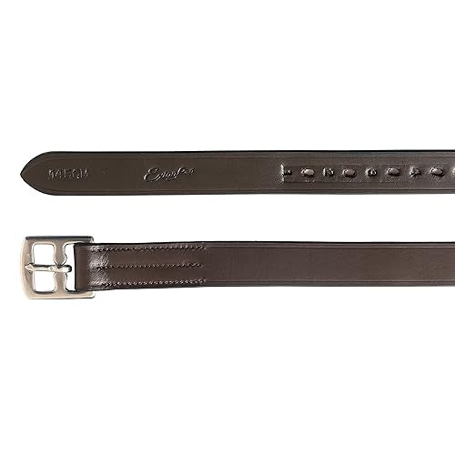 Exion Horse Stirrup Leathers for English Saddle (Havana / 145 cm / 58")