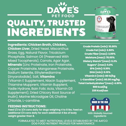 Carbolight Canned Dog Food (13 Ounce (Pack of 12))