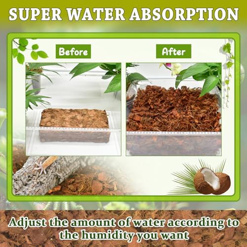 Coconut Husk Chip Substrate for Reptiles (3 Pack)