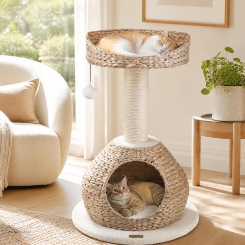 28 inch Modern Cat Tree (28 inches / Beige)