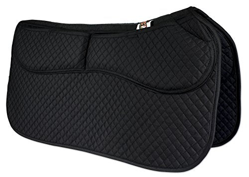 Thermoregulating Western Saddle Pad (Black)