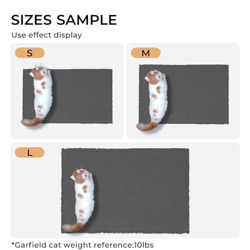 1 Pack 3 Calming Blankets Fluffy Premium Fleece Pet Blanket Soft Sherpa Throw for Dog Puppy Cat Grey Medium (Medium (Pack of 3) / Grey)