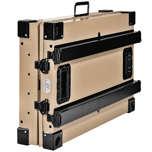 Aluminum Collapsible Dog Crate (Tan / 30.6"L x 22.8"W x 25.7"H)