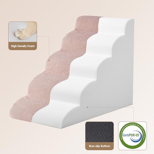 Curved Dog Stairs Ramp