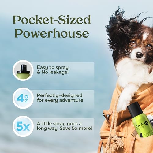 PAWFUME Dog Perfume Spray for Grooming (4 Fl Oz (Pack of 4))