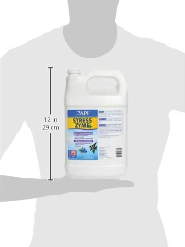 Stress Zyme Freshwater and Saltwater Aquarium Cleaning Solution 1 (1 gal)