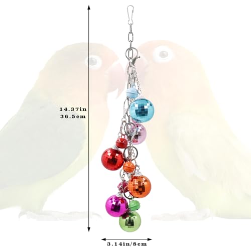Bird Swing Wind Chime Toys (Glossy Balls)