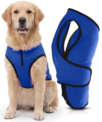 Dog Cooling Vest (Dark Blue / XL)