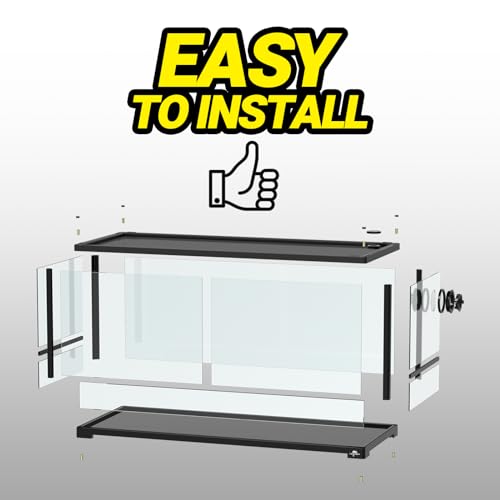 Double Stacked Reptile Tank (30" x 12" x 32")