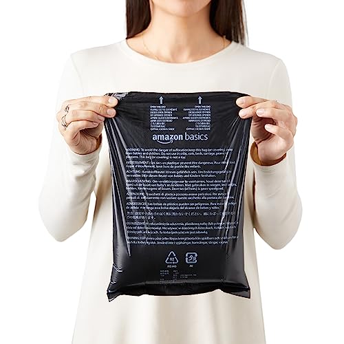 Dog Poop Leak Proof Bags with Dispenser and Leash Clip (Black / 900 Bags)